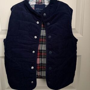 Janie and Jack Dark Blue Kids Vest